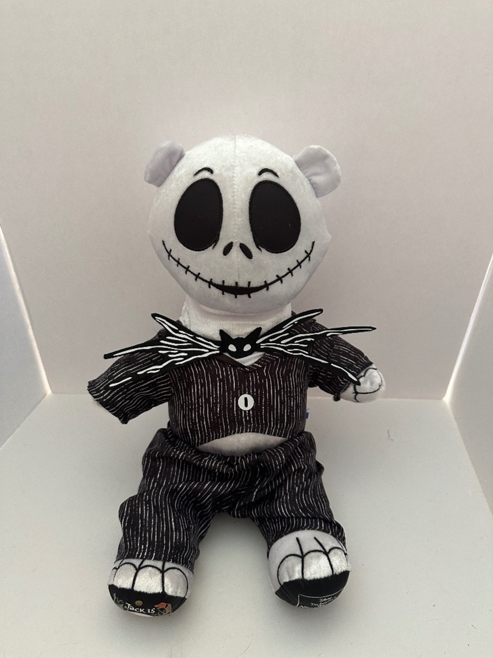 Build a Bear Workshop Jack Skellington Plush Bear Nightmare Before Christmas